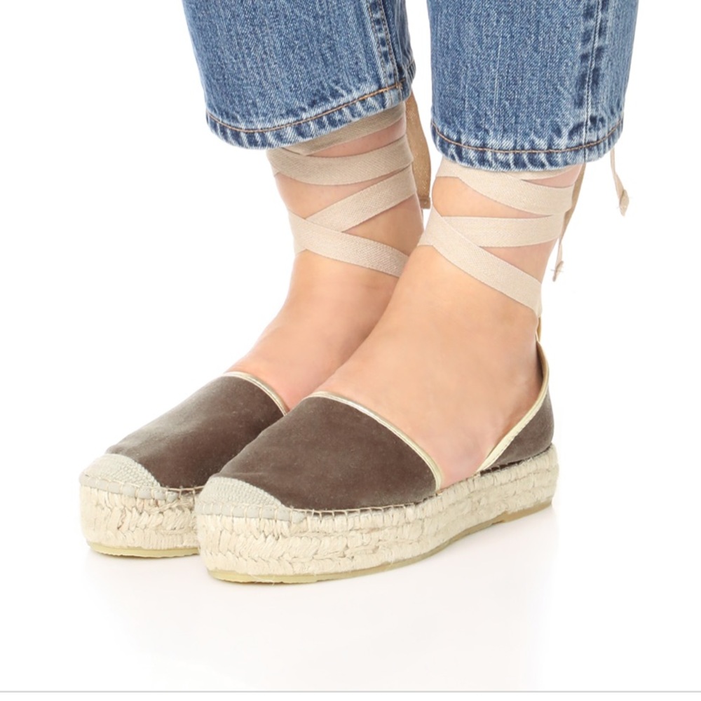 Velvet Espadrilles